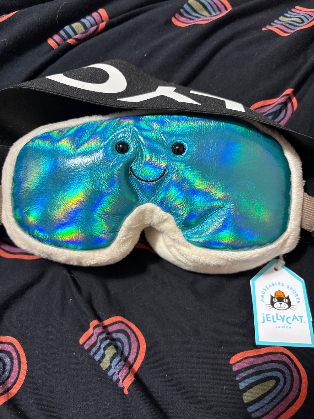 Jellycat ski goggles